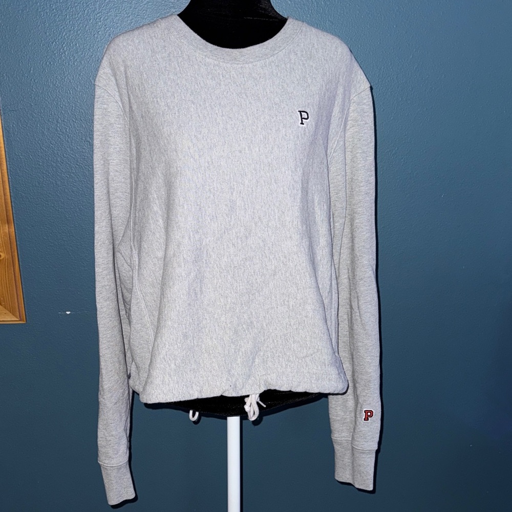 VS PINK Cropped Crewneck Sweatshirt